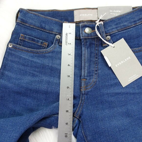EVERLANE Skinny Jeans The Authentic Stretch Crop - Picture 10 of 12